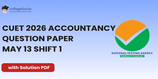 CUET 2026 Accountancy May 13 Shift 1 Question Paper- Download Answer Key and Solution PDF